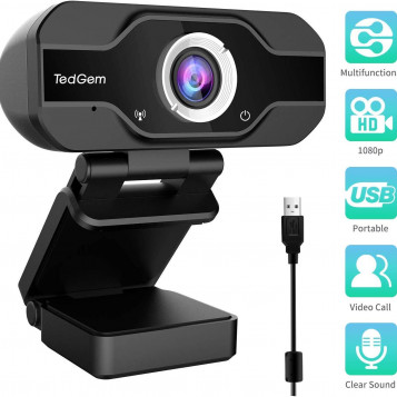 Kamera internetowa TedGem CE0140_01 1080p FHD