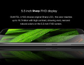 OUKITEL U15S 4/32GB 5.5 cali IPS OctaCore FHD LTE GOLD – zdjęcie 3