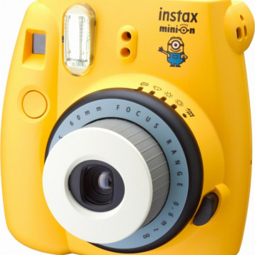 FujiFilm Mini 8 Minionki – aparat Polaroid Instax (używany)