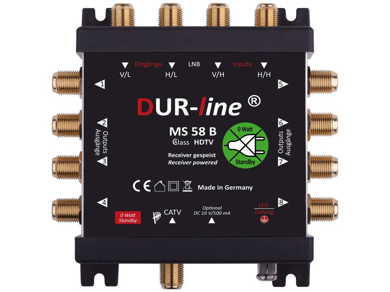 Przełącznik multiswitch wielofunkcyjny DUR-line MS 58 B