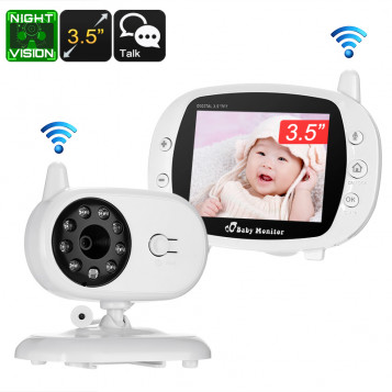 Niania elektroniczna wideo IP Baby Monitor ANB 3.5 cali