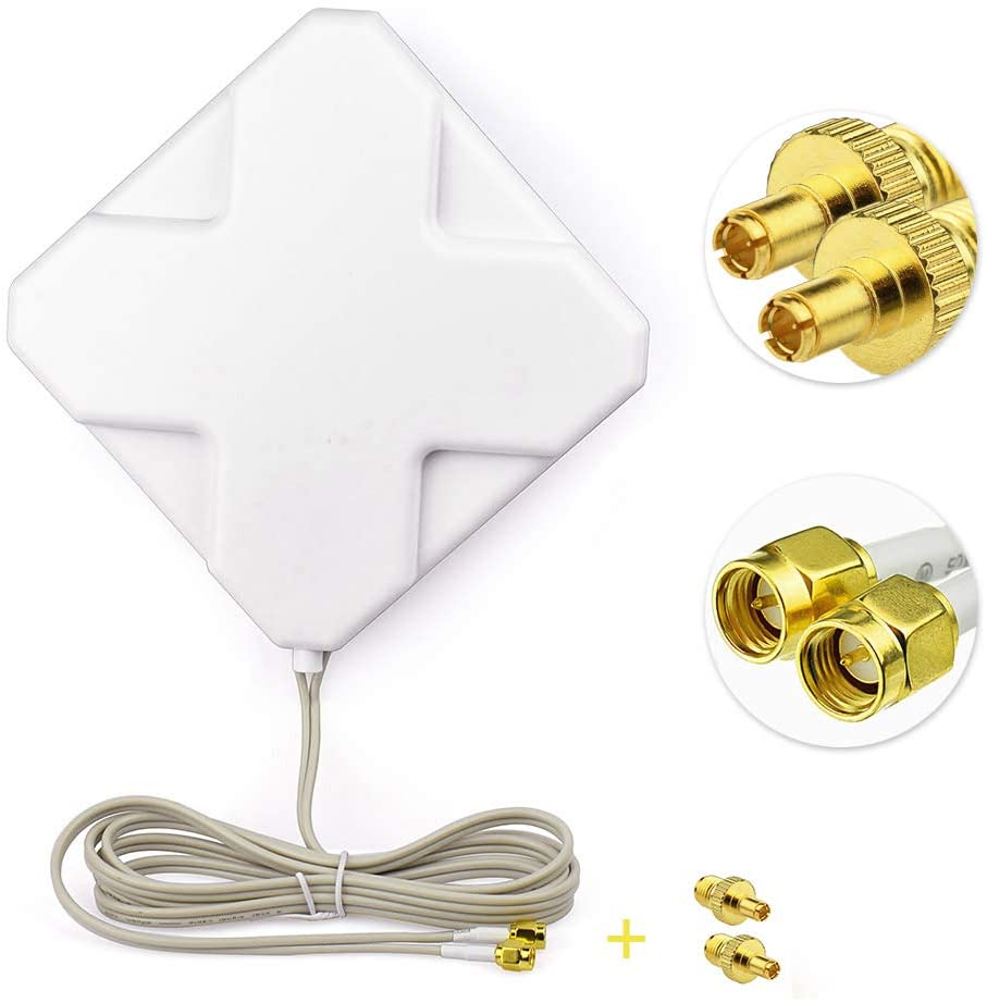Adapter do routera wielokierunkowa antena Eightwood LTE 4G 35dbi SMA