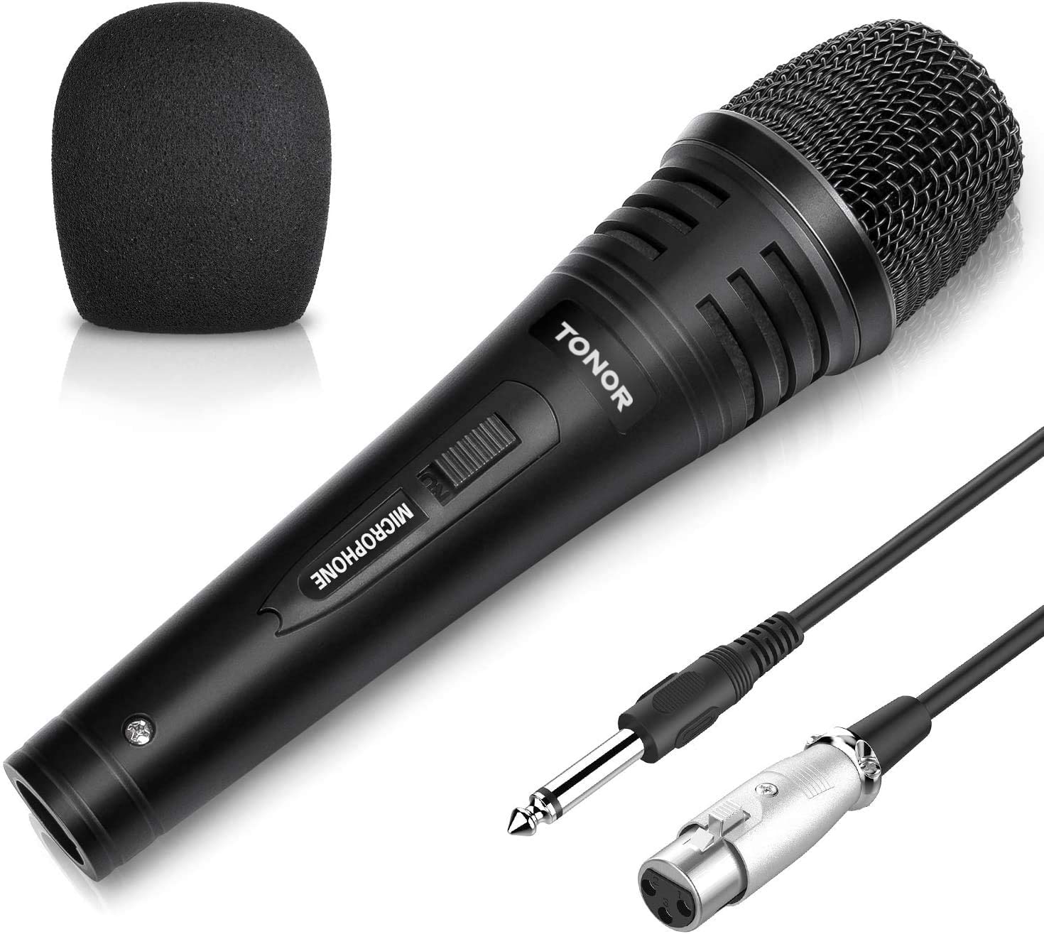 Mikrofon dynamiczny karaoke Tonor TN492BL XLR