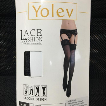 Pończochy z podwiązkami rozmiar M-XL