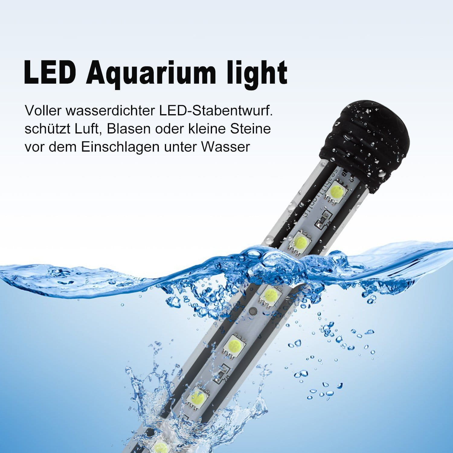 Oświetlenie akwarium LED pilot RGB 48cm świetlówka