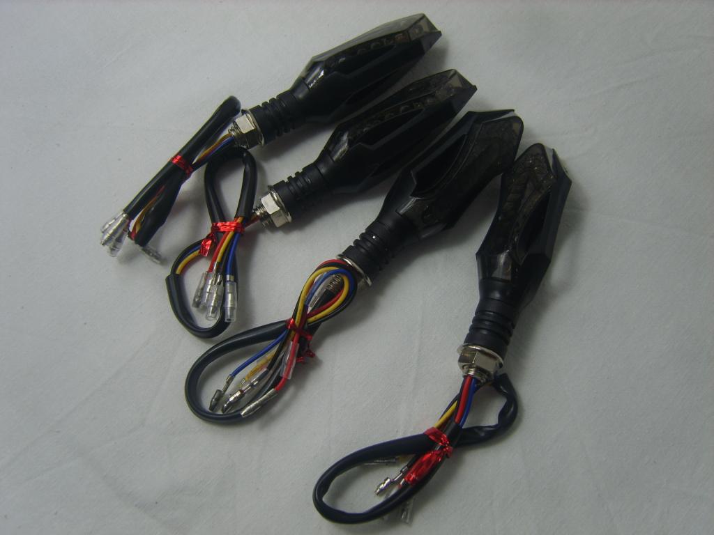 Kierunkowskazy migacze kierunki uniwersalne led do motocykla