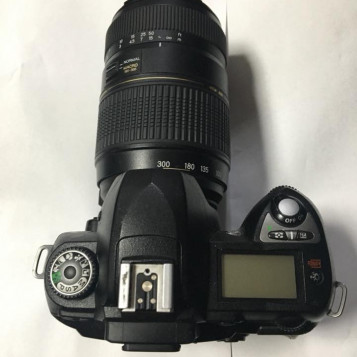 Nikon D70 + obiektyw Tamton AF70-300mm używany stan dobry