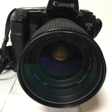 Aparat Canon Eos 5+ obiektyw atx pro 28-70 mm 1:2.6-2.8