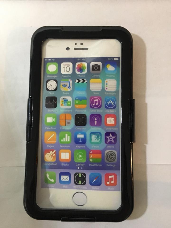 Wodoszczelne i wodoodporne etui do iPhone 6 plus czarny