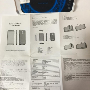 Etui bateria case power bank Samsung S5 4200 mAh