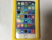 Wodoszczelne i wodoodporne etui do iPhone 6S żółty – zdjęcie 4