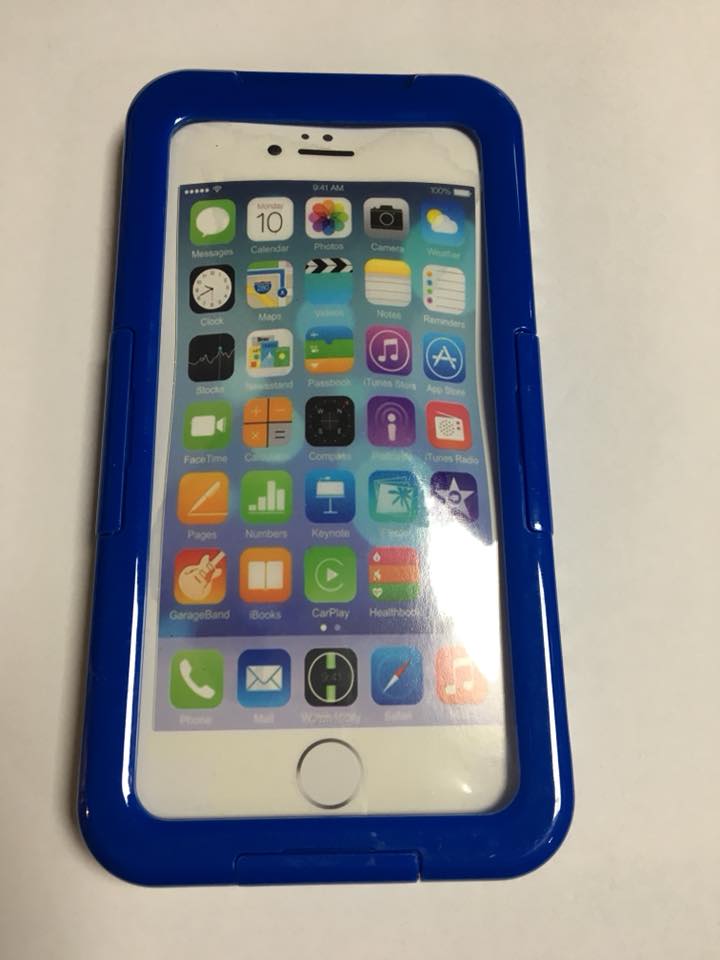 Wodoszczelne i wodoodporne etui do iPhone 6S niebieski