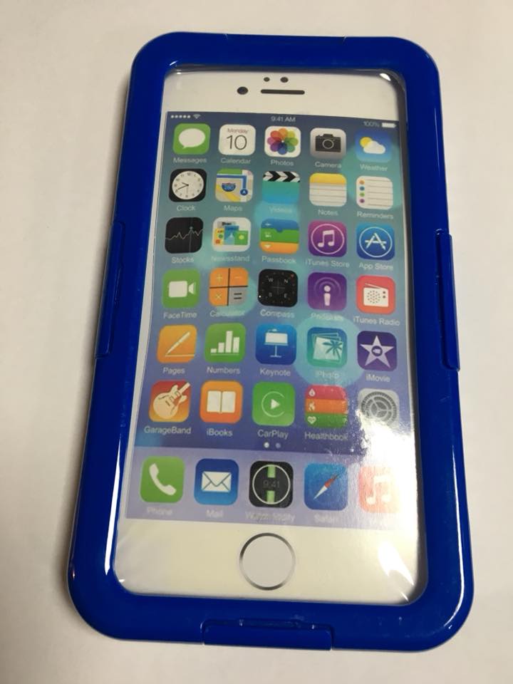 Wodoszczelne i wodoodporne etui do IPhone 6 Plus niebieski
