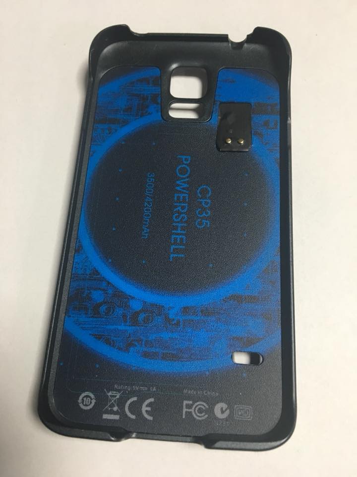 Etui bateria case power bank Samsung S5 4200 mAh