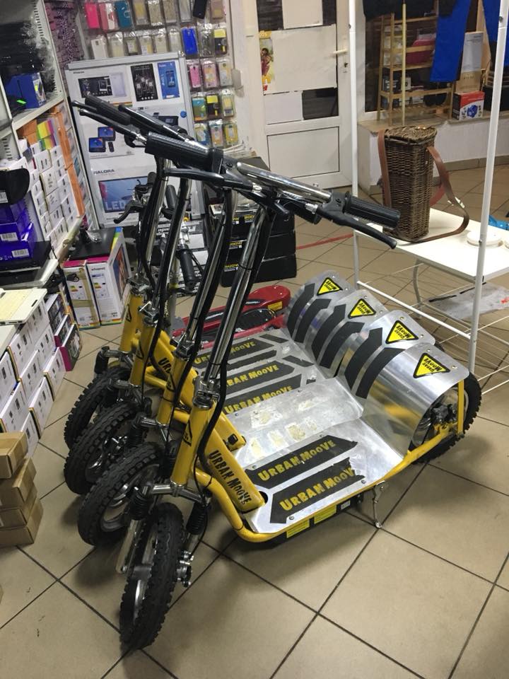 Hulajnoga elektryczna powystawowa