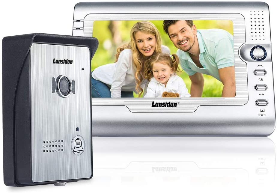 Wideofon wideodomofon Lansidun TK-703C TK-809A zdalne odblokowanie