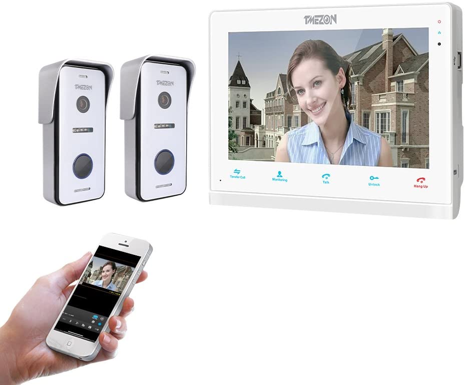 Wideofon wideodomofon TMEZON MZ-IP-V103W 10 HD WiFi IR