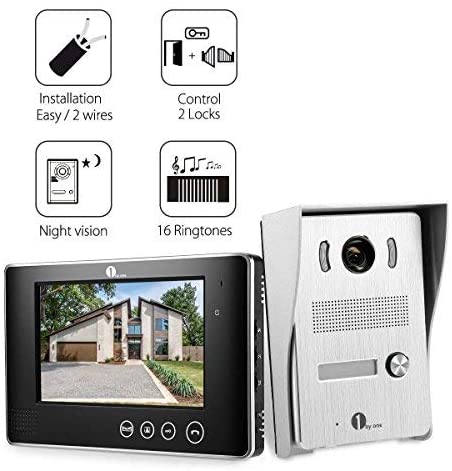 Wideodomofon wideofon dzwonek 1byOne 103DE-0003