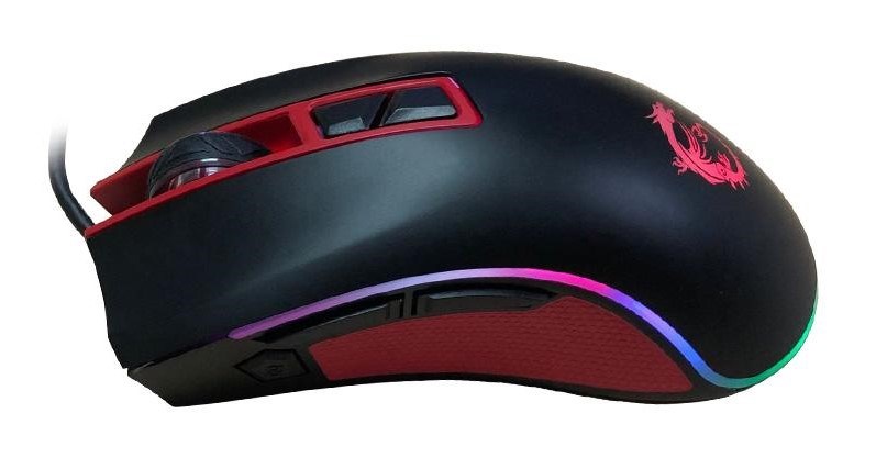 Mysz optyczna do graczy myszka do gier MSI M92 RGB