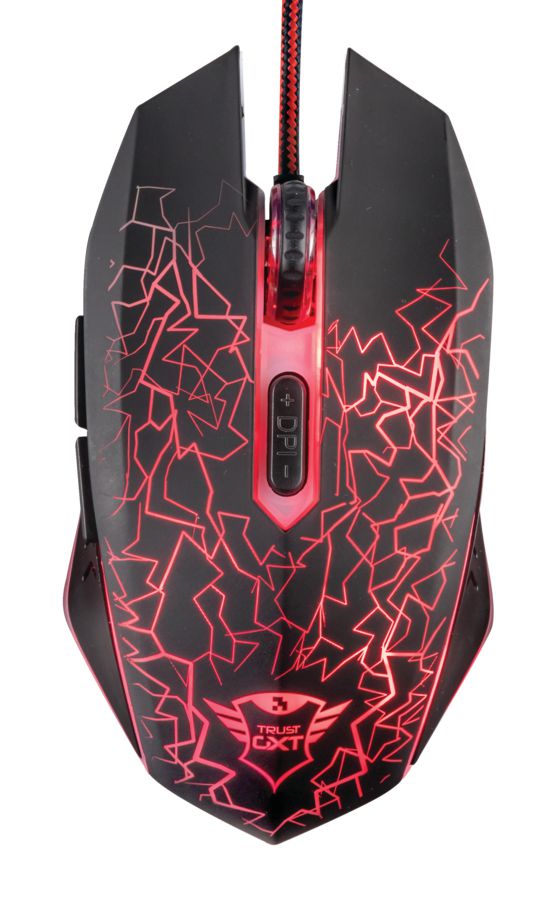 Mysz do graczy myszka do gier Trust GXT 105 2400DPI LED