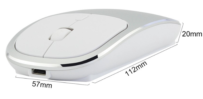 Mysz do biura myszka niski skok 1600DPI Bluetooth 4