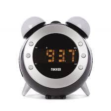 Radziobudzik LCD Nikkei NR280P retro temperatura laser