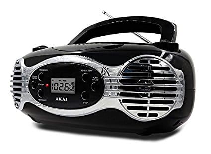 AKAI APRC30BK Portable Radio/CD mit USB