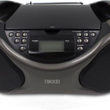 Nikkei NPRC61AT przenośne radio MP3 odtwarzacz CD z portem USB i aux