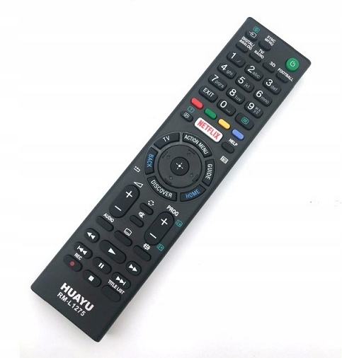 Pilot uniwersalny do TV Sony LCD 3D Netflix RM-L1275