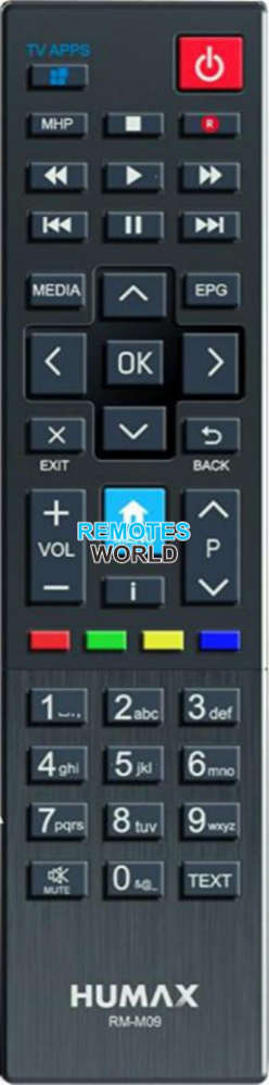Oryginalny pilot do TV Humax RM-M09 HD6400S