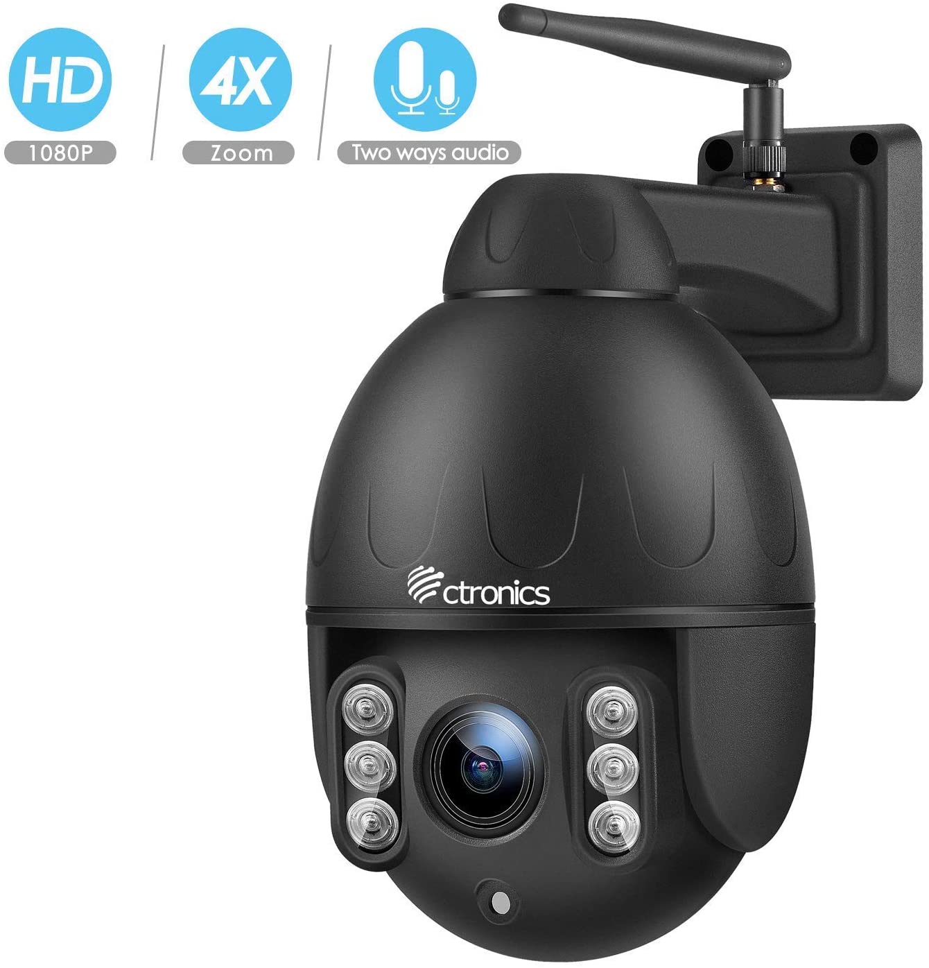 Kamera kopułowa Ctronics CTIPC-PTZ270 1080P 2MP PTZ