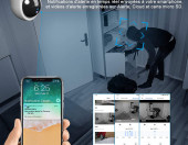 Niania elektroniczna IP Wansview Q6 WiFi 1080P – zdjęcie 4