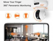 Niania elektroniczna IP Ebitcam E3 WiFi 1080P – zdjęcie 2