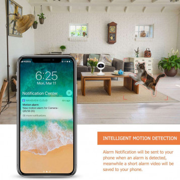 Bezprzewodowa niania elektroniczna Wansview Cloud WiFi 1080P FHD