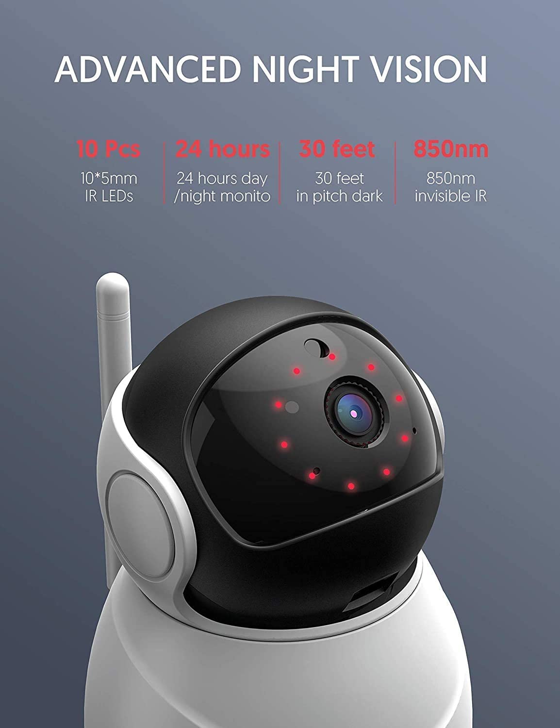 Niania elektroniczna IP Victure PC530 1080P FHD 4G WiFi 360