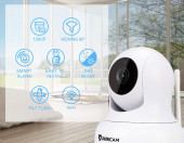 Niania elektroniczna IP Dericam P2 1080P WiFi FHD – zdjęcie 2