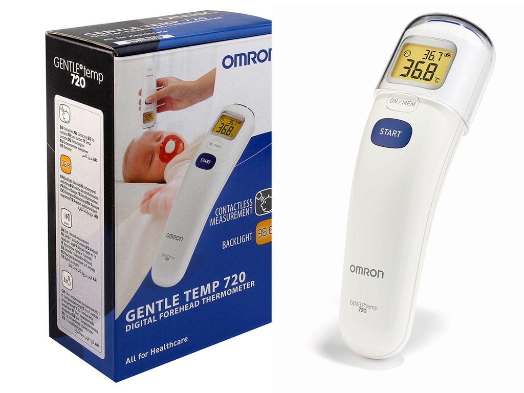 Termometr bezdotykowy Omron Gentle Temp 720