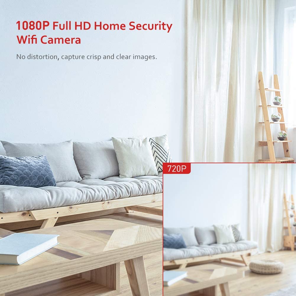 Niania elektroniczna IP Victure SC210 1080P FHD WiFi 4G czarna