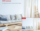 Niania elektroniczna IP Victure SC210 1080P FHD WiFi 4G czarna – zdjęcie 1