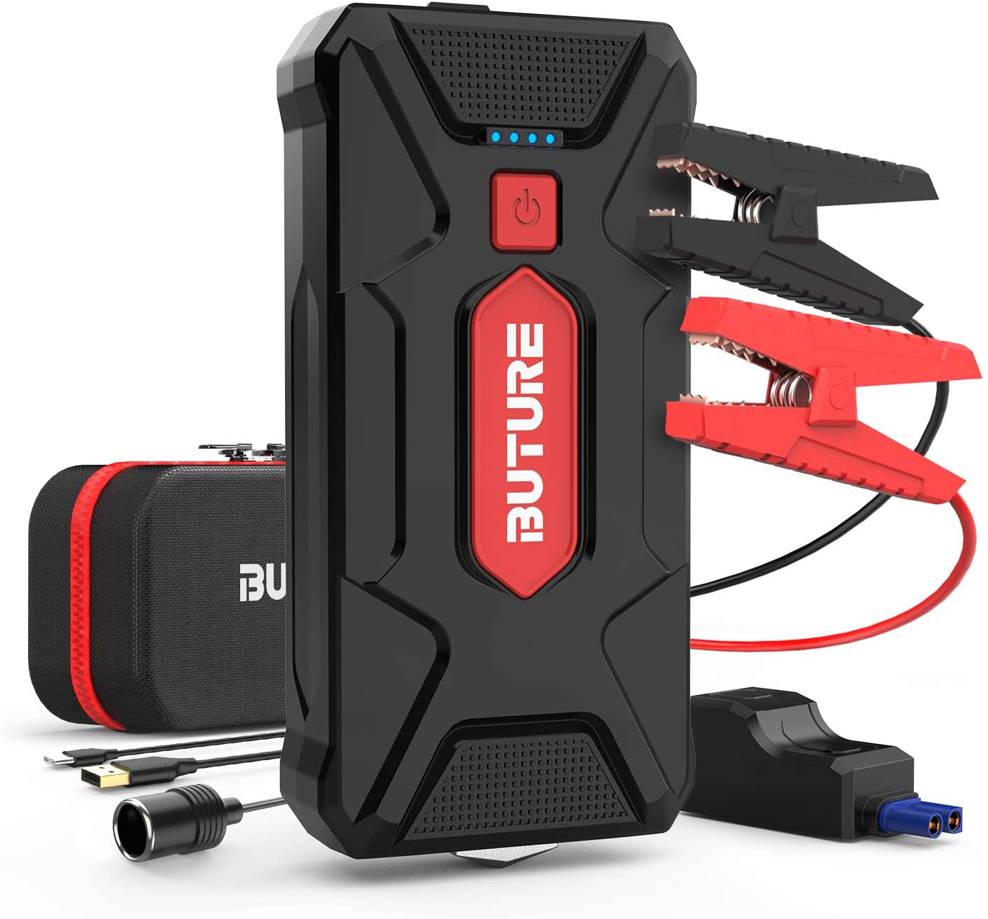 Jump Starter rozruch PowerBank prostownik Buture 1600A 20000mAh 8L