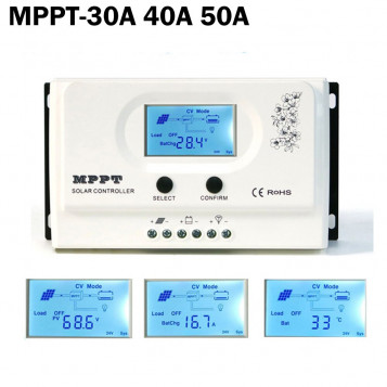 Sterownik solarny regulator ładowania MPPT WISER2 12/24V 50A