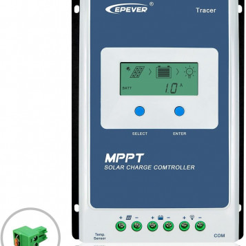 Sterownik solarny regulator ładowania MPPT EPEVER Tracer1210AN 10A