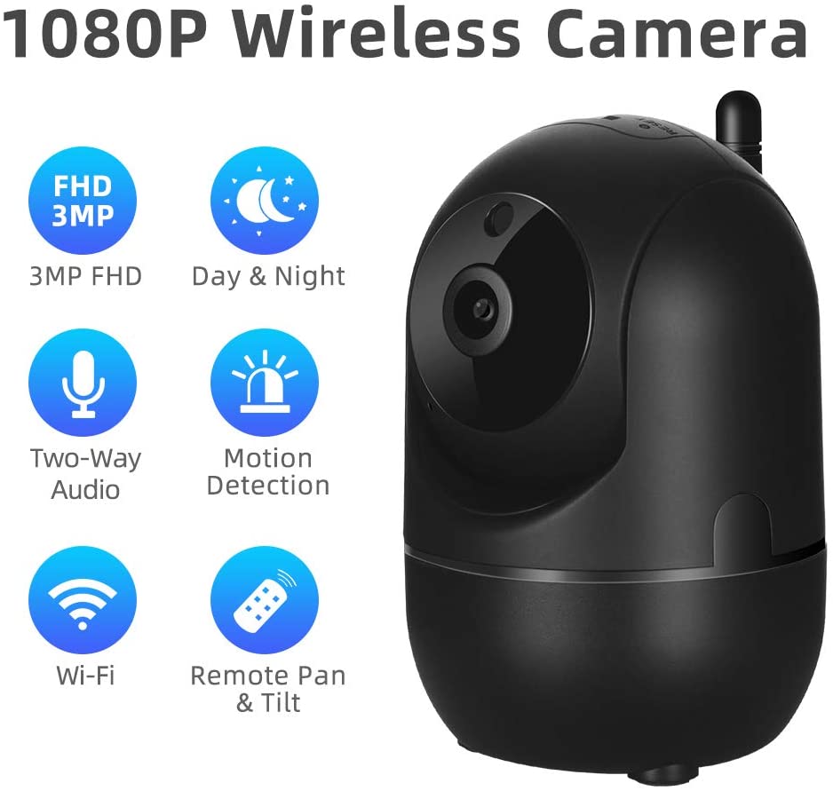 Niania elektroniczna IP Dericam P3C FullHD 3MP 1080P