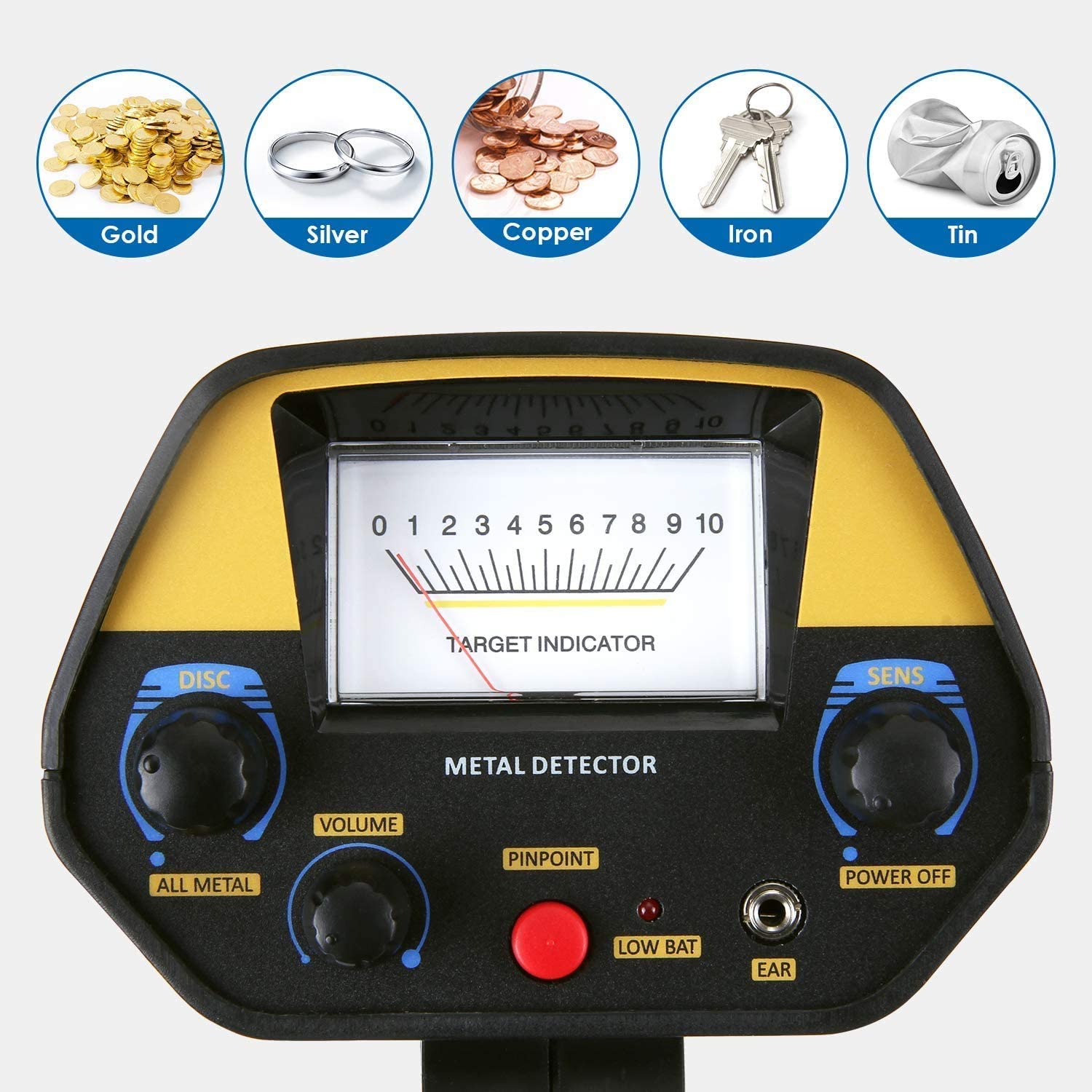 Wykrywacz metalu detektor INTEY TO-GJ-023