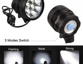 Reflektor rowerowy 10500LM 7 LED 9600 mAh IP66 CREE XML-T6 – zdjęcie 3