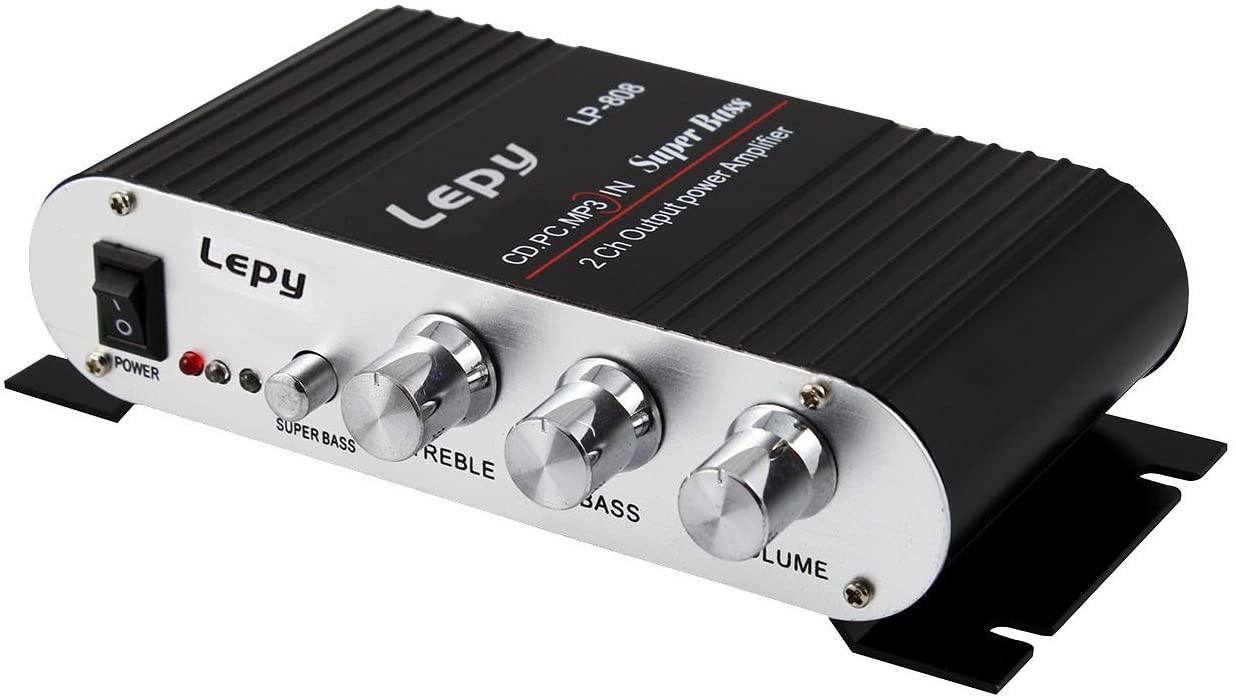 Wzmacniacz samochodowy Lepy LP-808 20W 3A