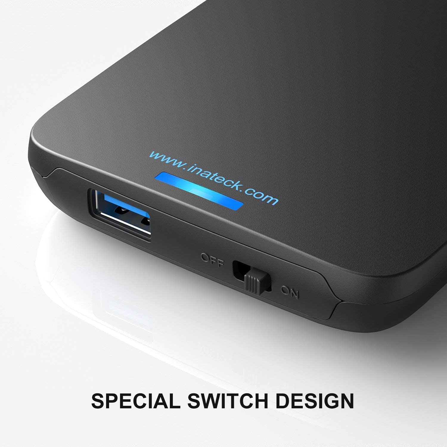 Obudowa dysku twardego Inateck 2,5 USB3.0 SATA SSD FEU3NS-1E