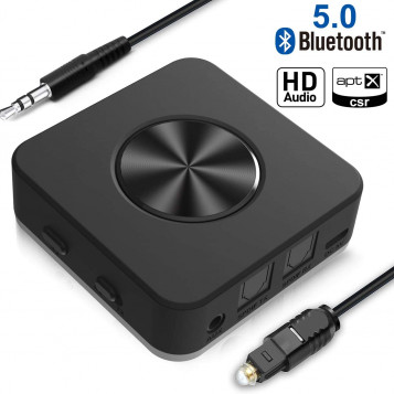 Bezprzewodowy nadajnik i odbiornik audio Yuanguo Bluetooth 5.0 aptX HD