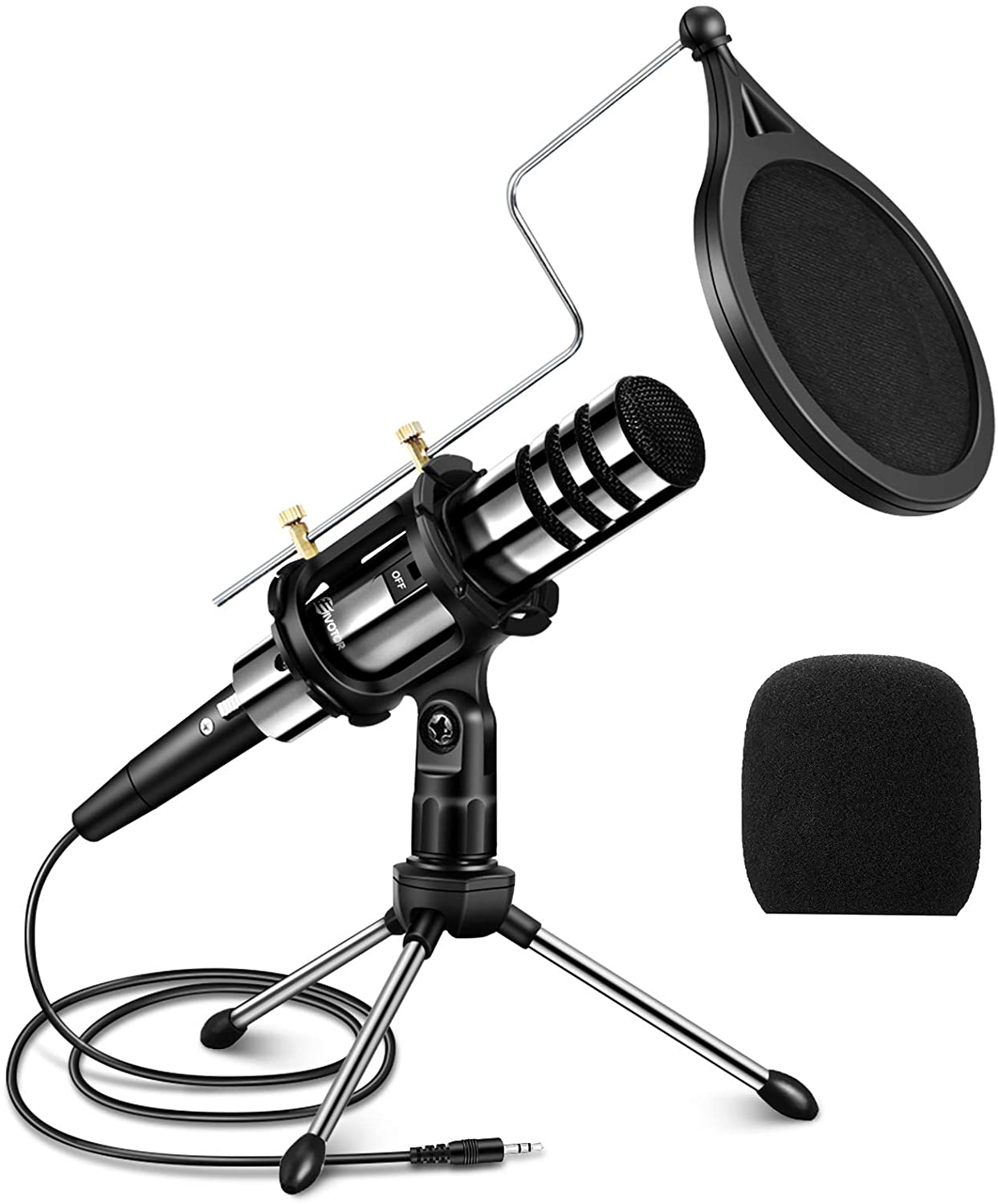 Mikrofon do komputera/telefonu Eivotor YX-3