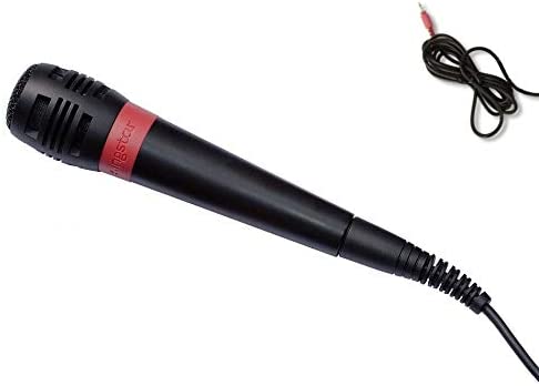 Mikrofon pojemnościowy do konsoli Sony PS2 PS3 Singstar czerwony